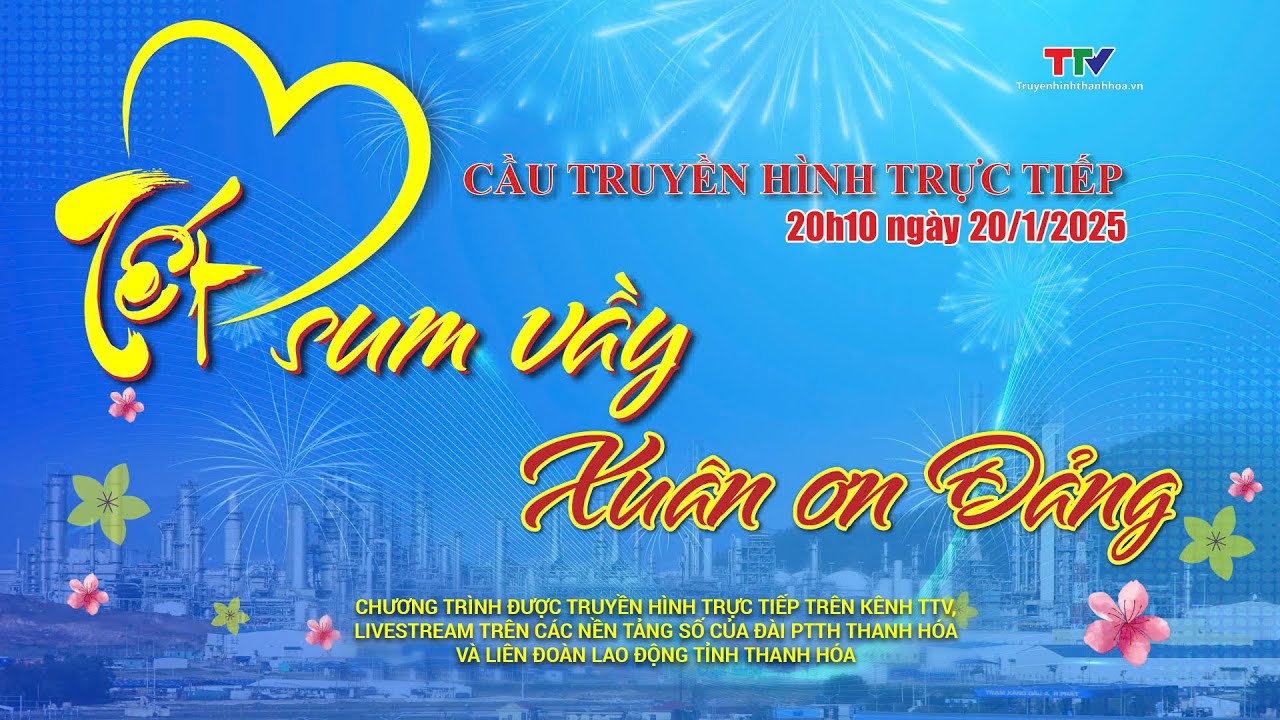 🔴 Cầu truyền hình trực tiếp: Tết sum vầy - Xuân ơn Đảng 2025