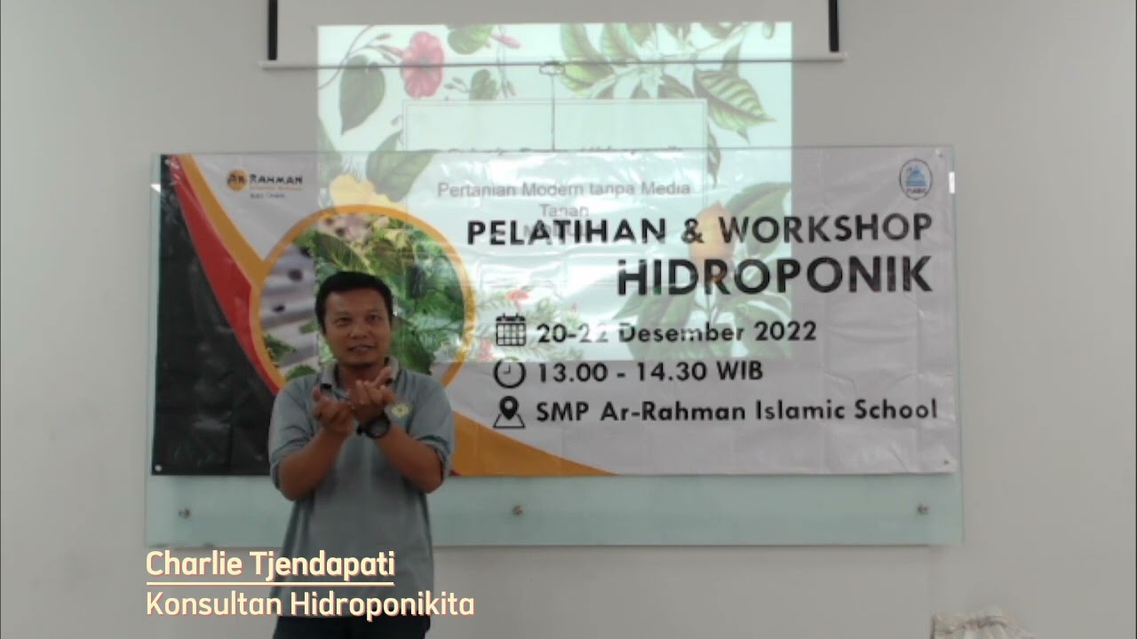 Pelatihan dan Workshop Hidroponik