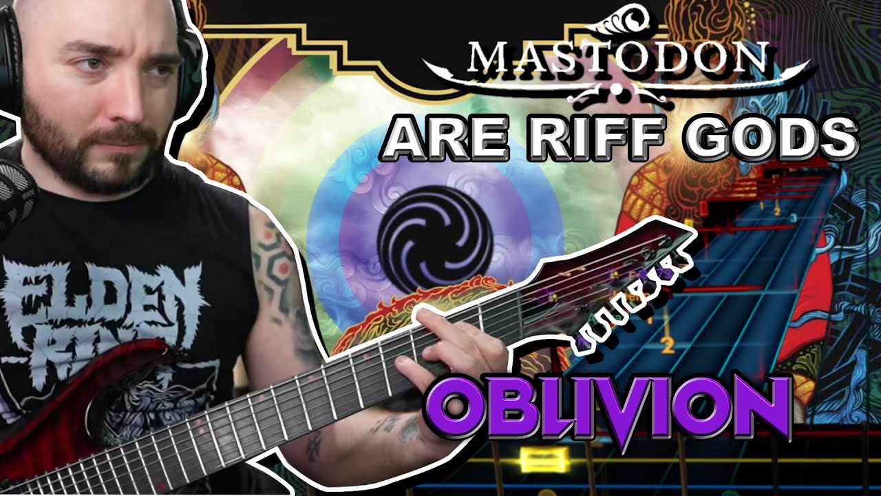 Amazing Riff-Work On: Mastodon - Oblivion | Lead Guitar Rocksmith 2014 Playthrough