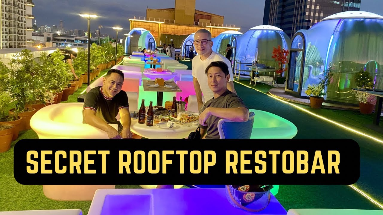 Secret Rooftop Bar Near MOA: First Look at Sky Dome Aseana with Bay View | Sunset Drinks