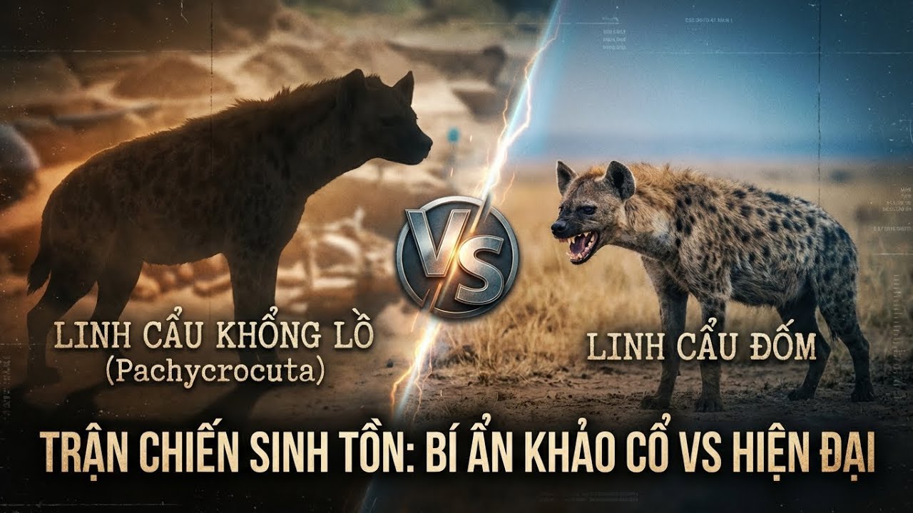 Linh Cẩu Khổng Lồ vs Linh Cẩu Đốm: Kích Thước Vượt Trội hay Sự Kiên Trì? | PRIMAL VS.