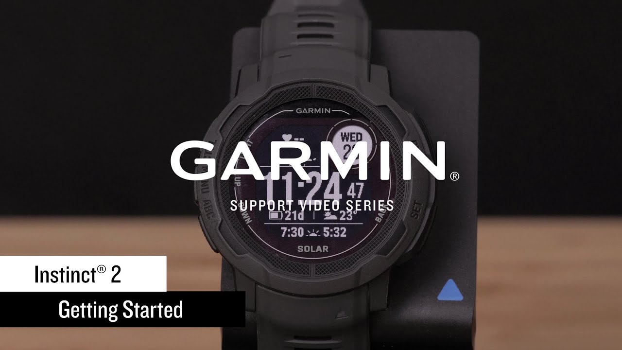 Поддержка: Начало работы с Instinct® 2