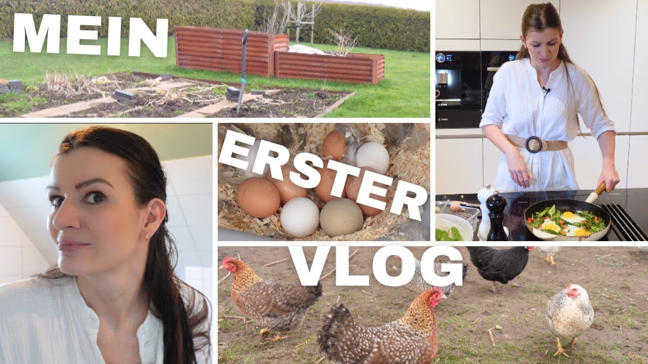 XXL Vlog | Kochen | Pflege & Make-Up | Haarpflege | Unsere Hühner & Garten - Mom of 4 (mit Kapiteln)