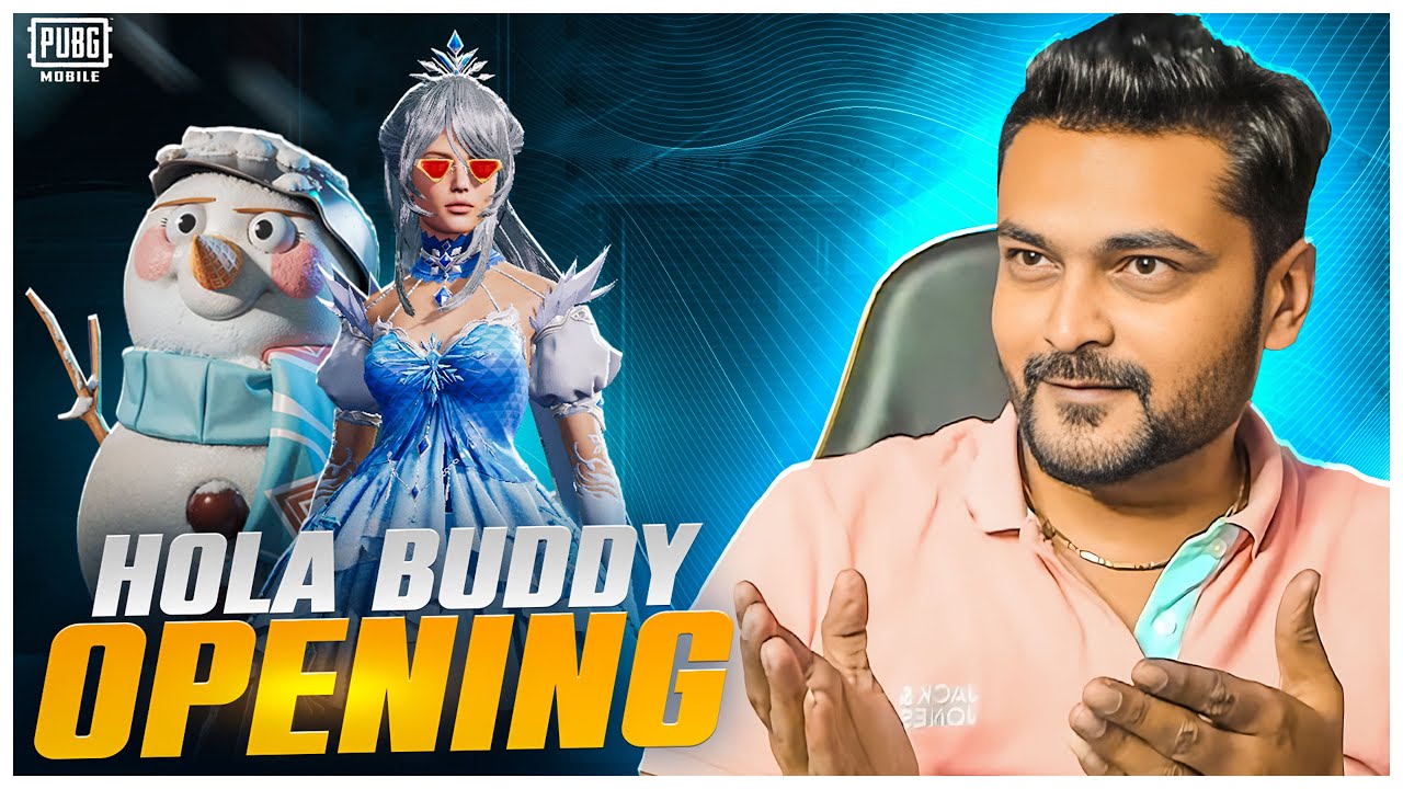 NEW WINTER HOLA BUDDY OPENING | PUBG MOBILE VIDEO BY NSG HARSH