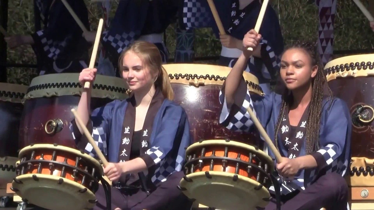 WADAIKO (SEIDO TAIKO) - Morning - Copenhagen Sakura Festival 2018 - April 28, 2018