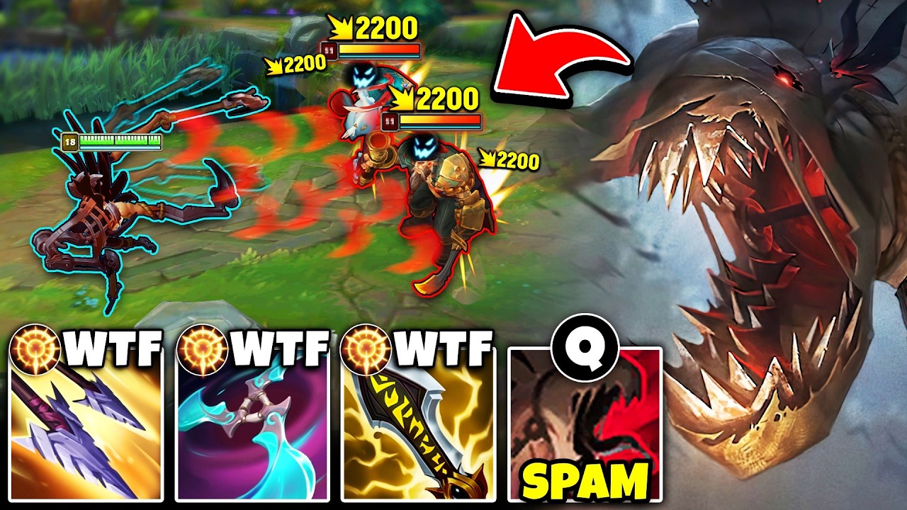 Fiddlesticks with 100% crit is the most ridiculous thing you'll see today...