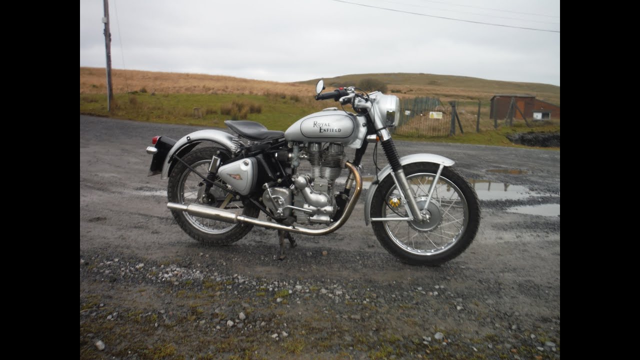 Royal Enfield Bullet 500 Asbo 50 Black Mountain ride after rebuild & tuning at Performance Classics.