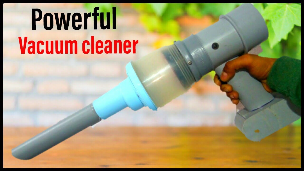 How to make a vacuum cleaner /diy vacuum cleaner