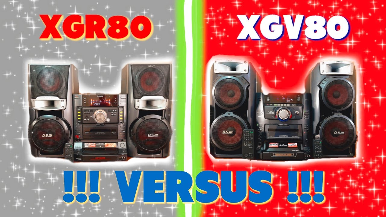 SONY LBT-XGR80 VS SONY LBT-XGV80‼️😎🔊 versus REFERENCIAL de equipos, CUAL GANARA❓🤔 #162🔊