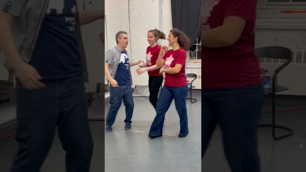 Forro trio in Manhattan, New York - at the end of dance class