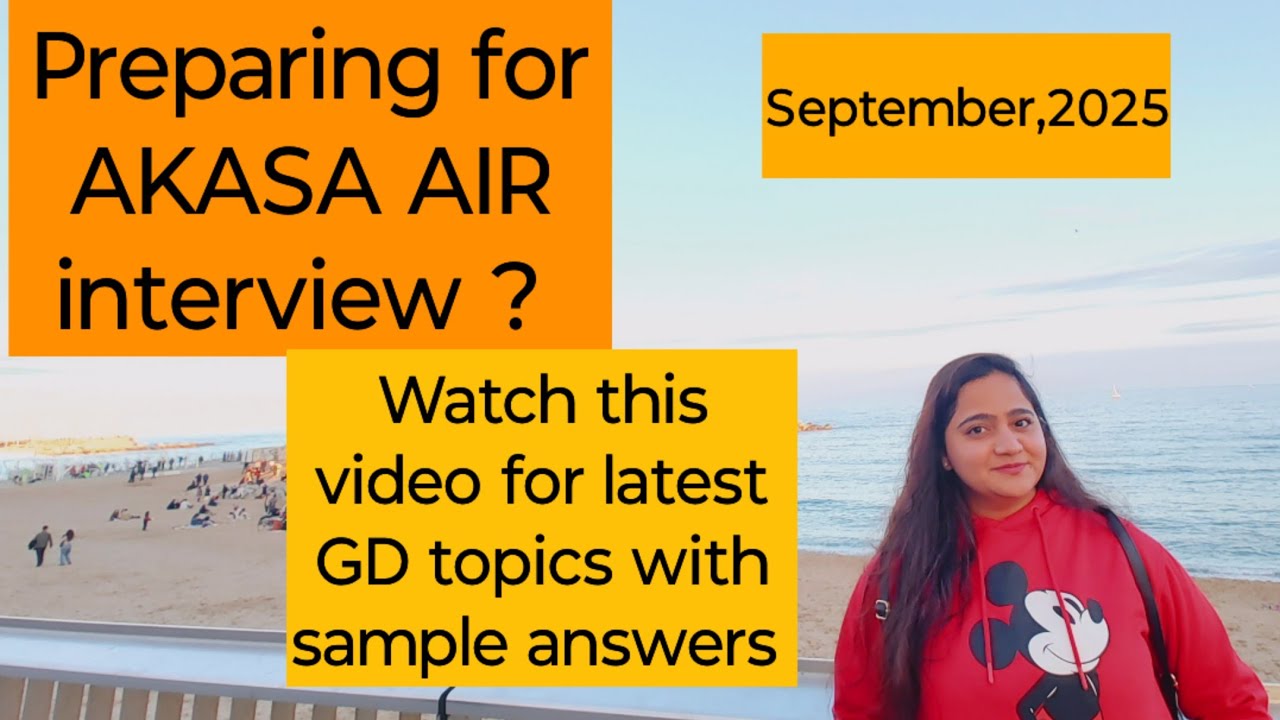 Latest Akasa Air Cabin Crew Interview questions with sample answers | September,2025 