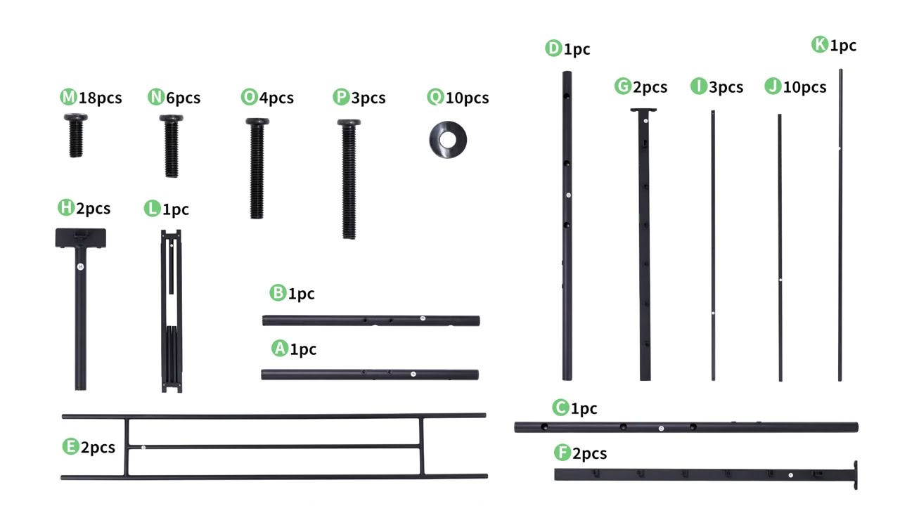 N-F10014 Novilla Bed Frame Installation Instruction