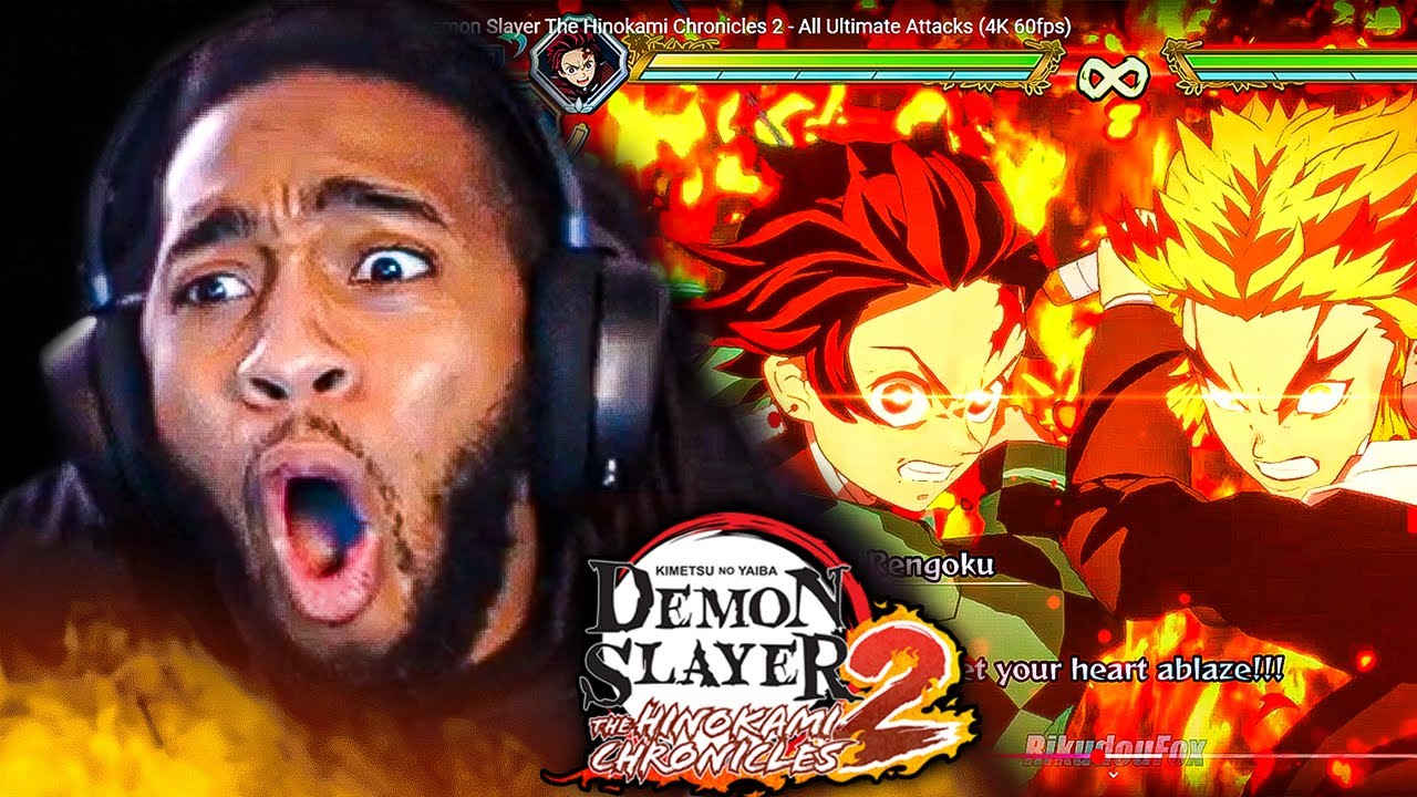 Anime Fan Reacts To EVERY Demon Slayer: The Hinokami Chronicles 2 Ultimate Attack!!!