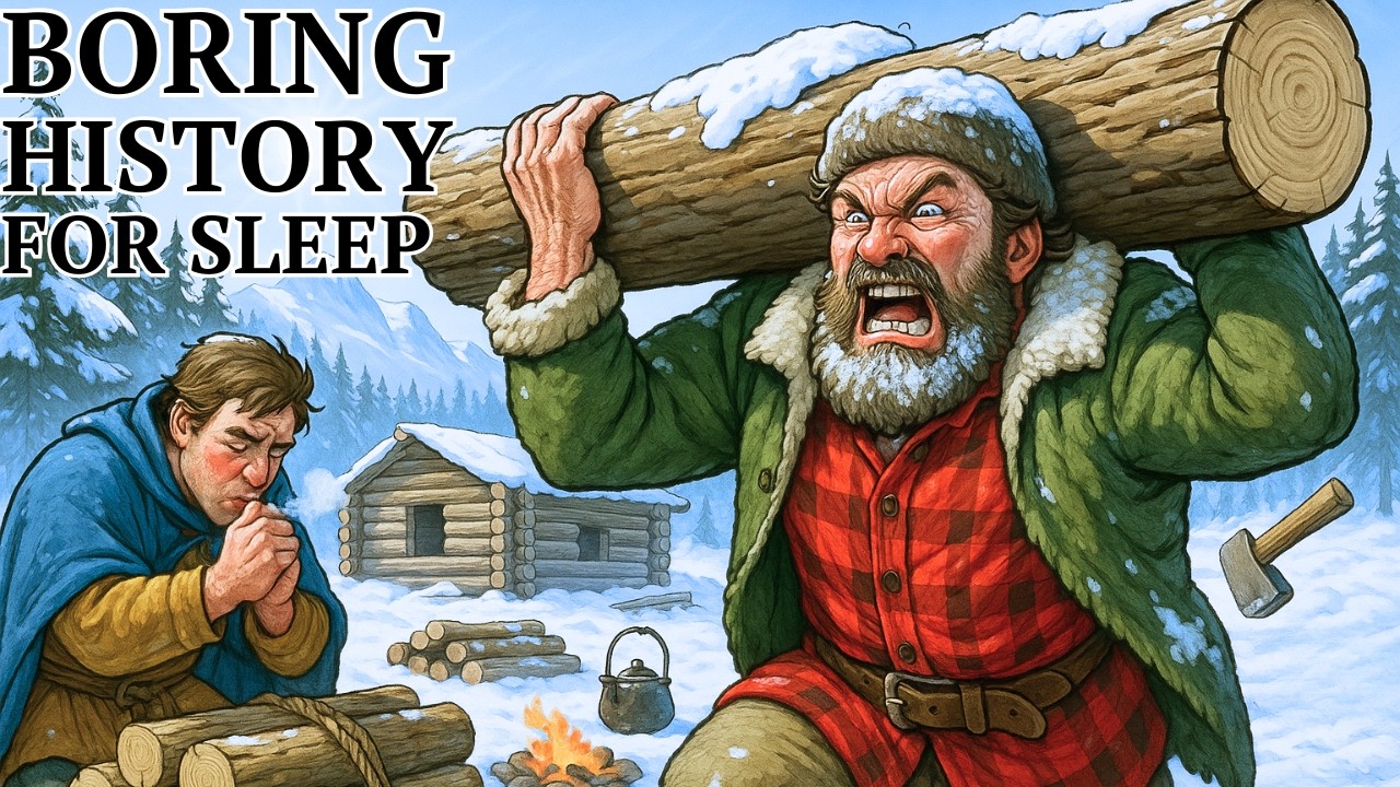 How Mountain Men Built Cabins to Survive Deadly Winters in the Wilderness | Relaxing History