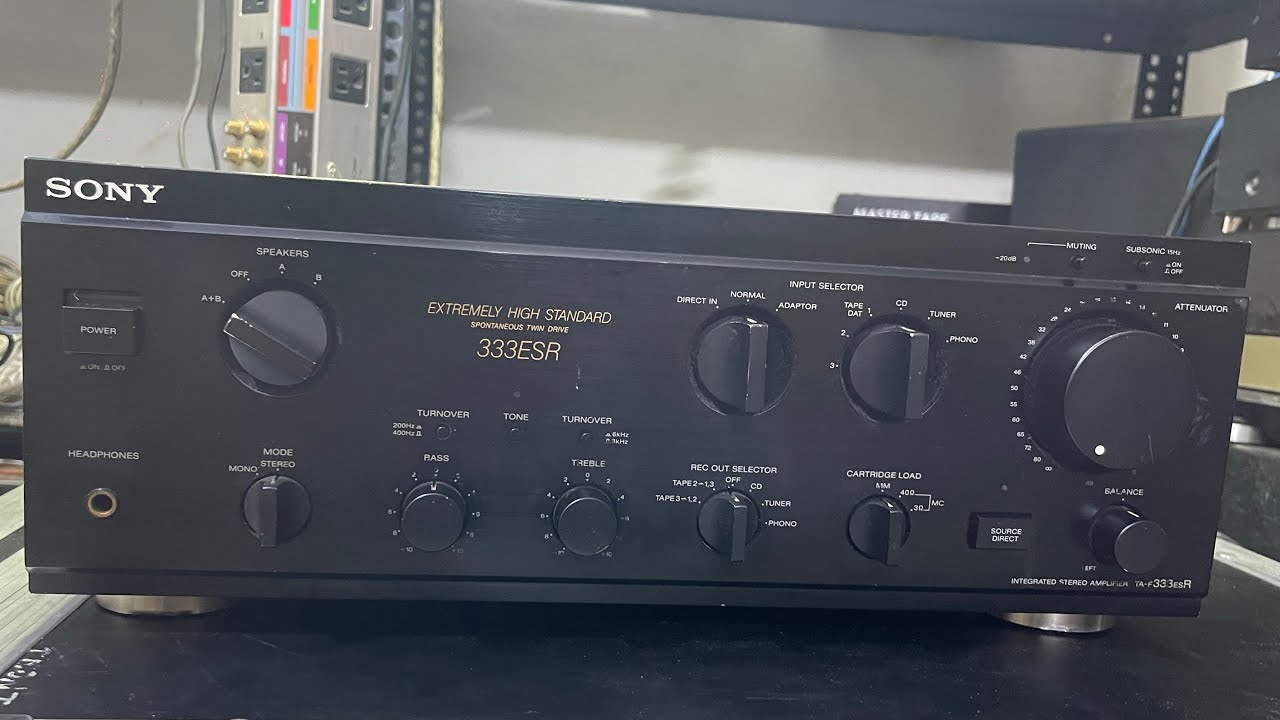 Sony TA-F333ESR Amplifier Price In Hindi 9811204032 / 9717618838 Available For Sale In New Delhi