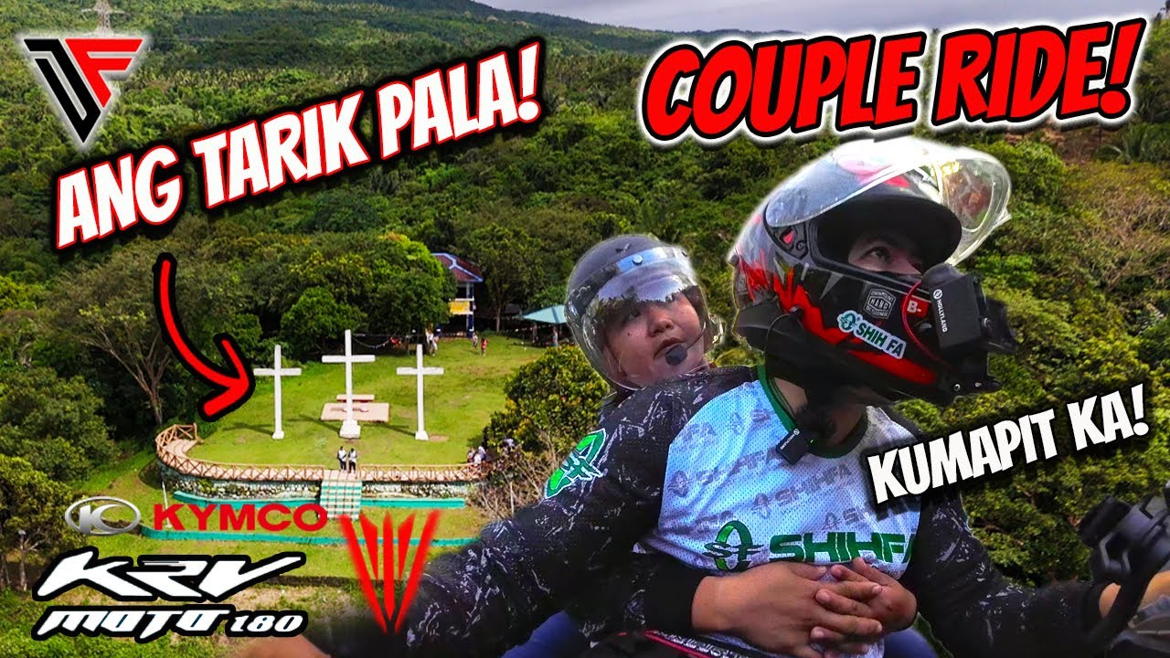 Couple Ride To Tatlong Krus and Yambo Lake using the Kymco KRV Moto 180