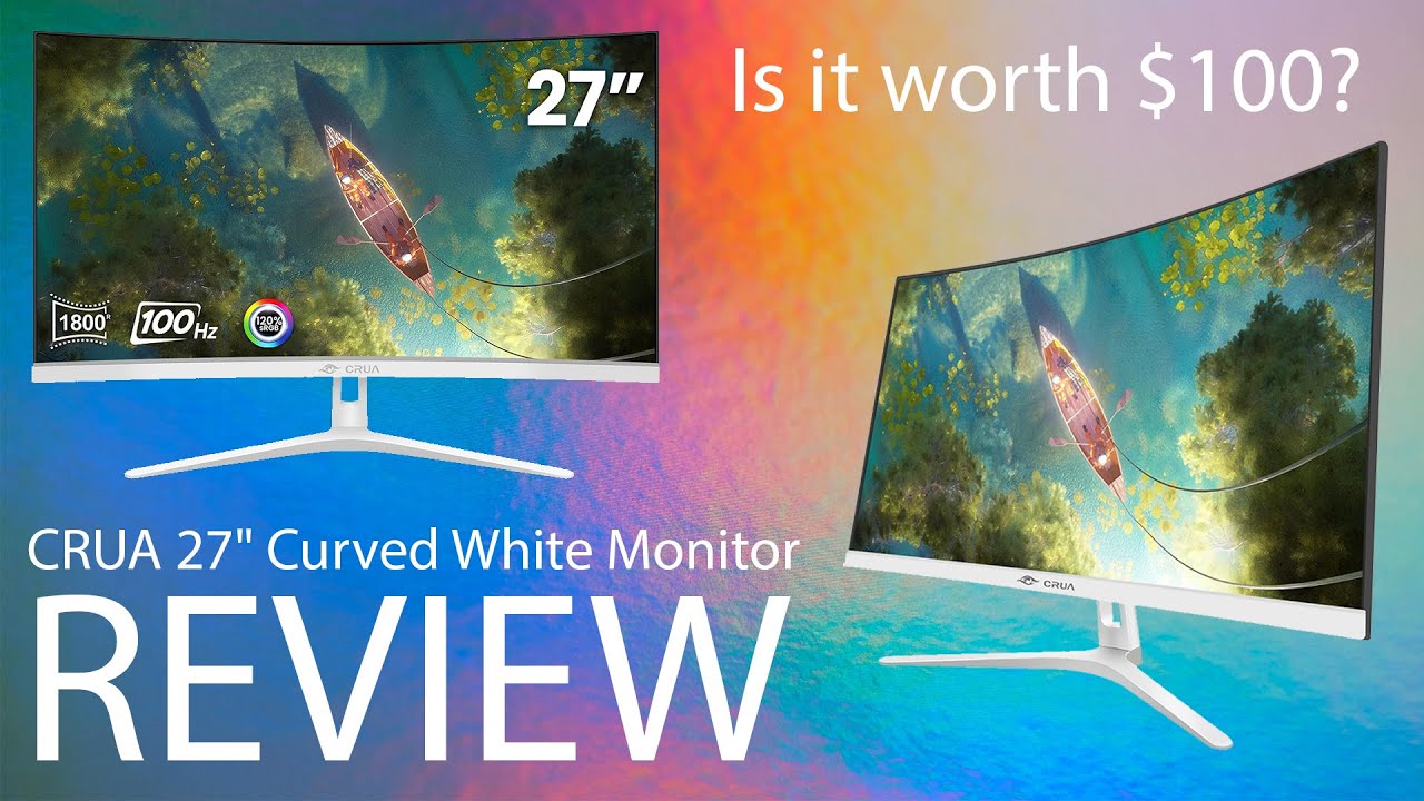 Amazon - Crua 27” Curved Monitor Review - Honest - No Affiliate Links