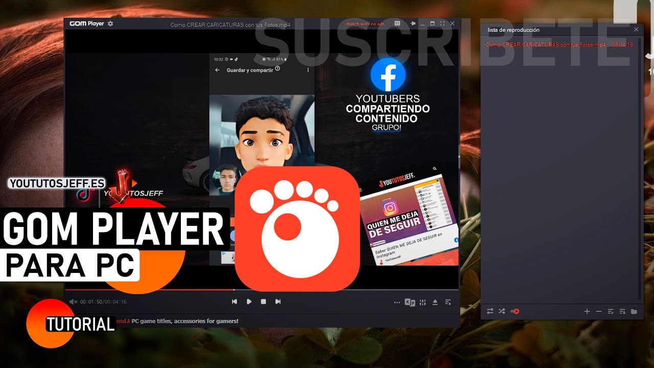 Instalar GOM PLAYER Ultima Version PC 🟠