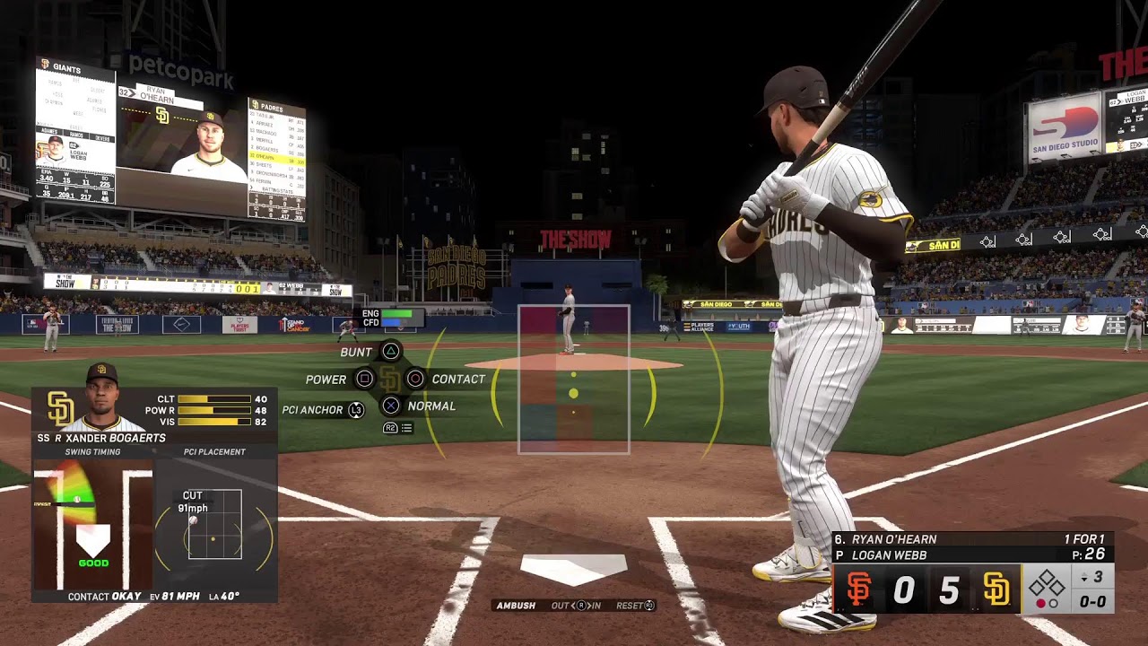 jugando mlb the show 25