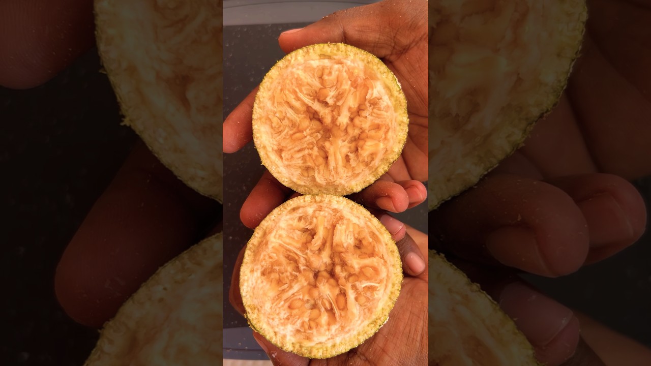 @DujonDilany  |This is for wood apple lovers |yummy wood apple |Tasty |masala wood apple| must try