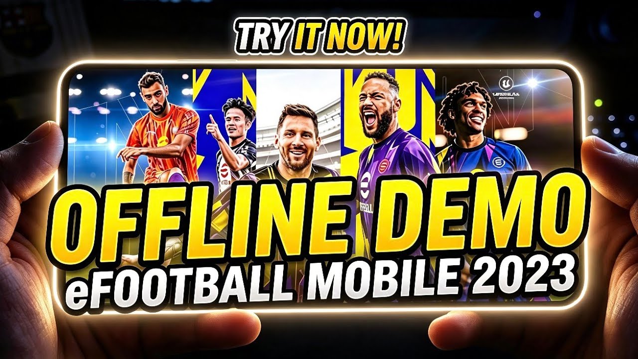 Release Big Update Efootball 2023 Mobile Offline | Demo Version