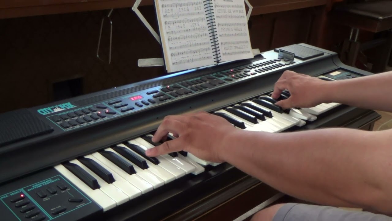 Oh! Grande Deus | Organista Bujor Florin Lucian tocando o Órgão Wersi City Fox 20