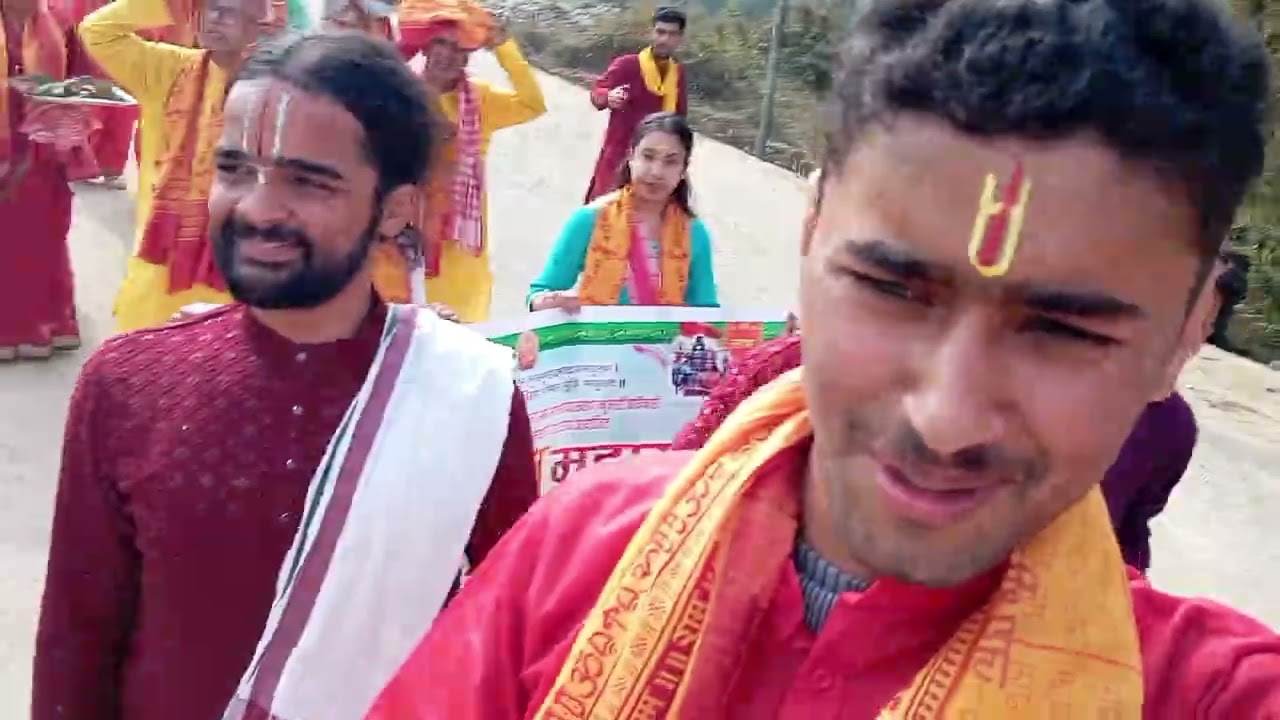 कलस यात्रामा हिन्दै आजको दिन #sindhuli #pabin #pabin 