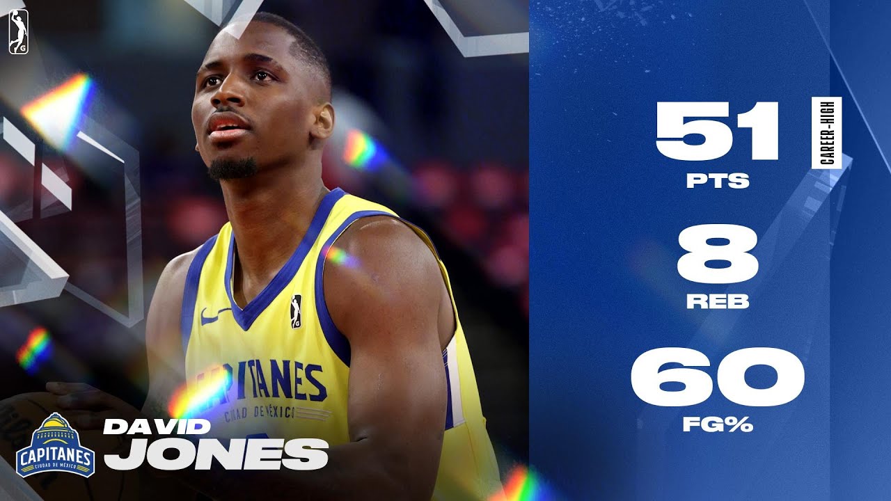 David Jones Erupts For Career-High 51 PTS On 60% FG In Capitanes Win Over Clippers