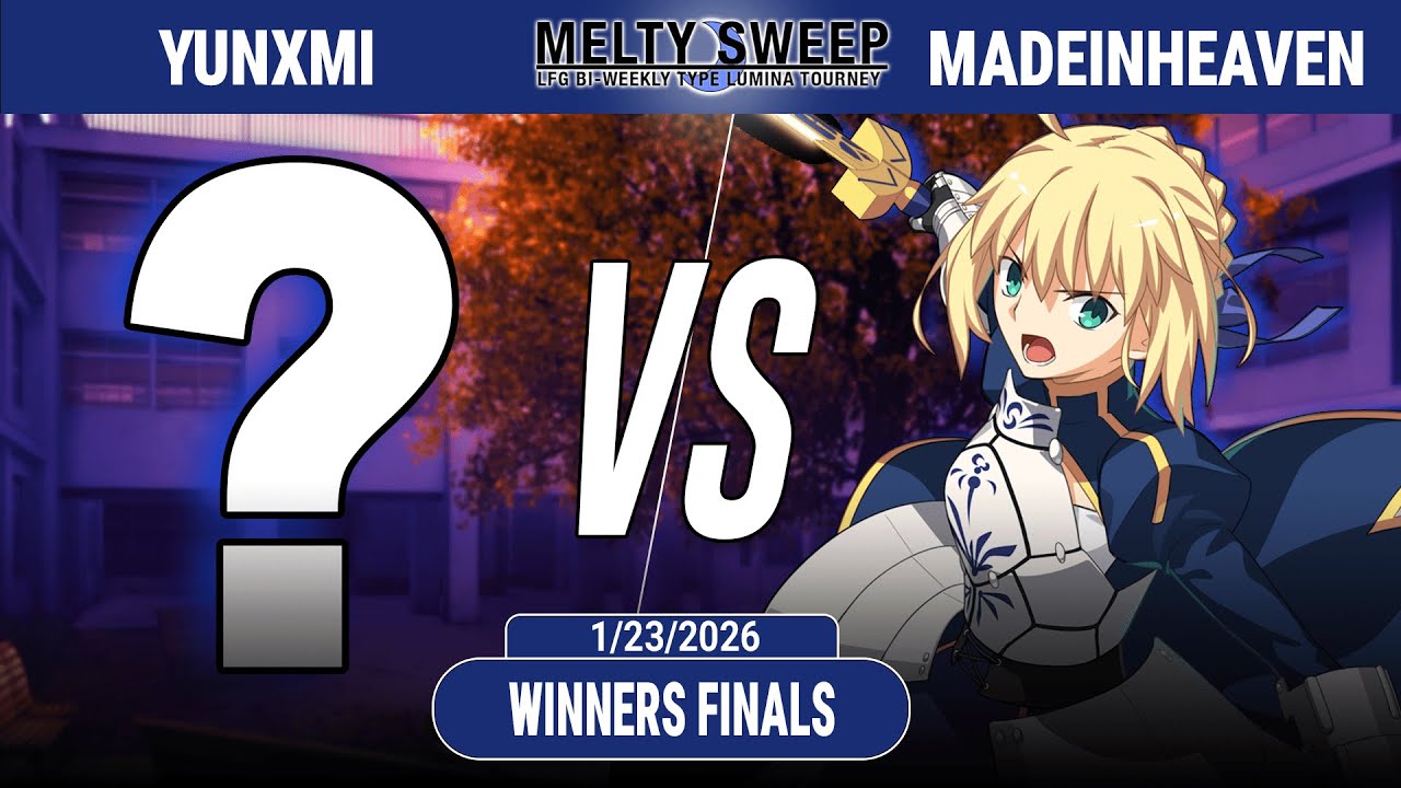 Melty Sweep 74 | WF | Yunxmi (Warc, Vlov, Roa) VS. MadeInHeaven (Saber) | MBTL Netplay Bracket