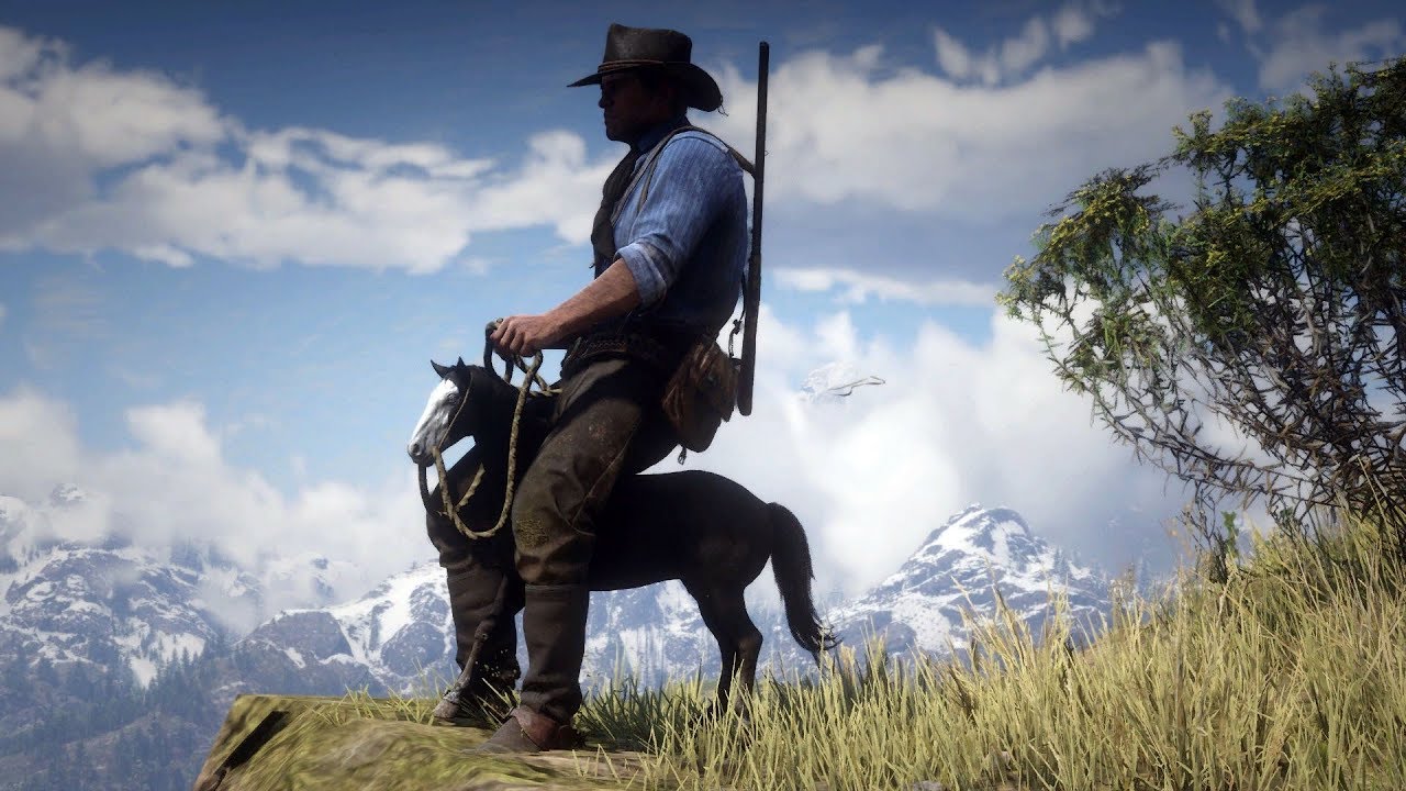 Riding a Miniature Horse in Red Dead Redemption PC | RDR2 MODS Funny moments |