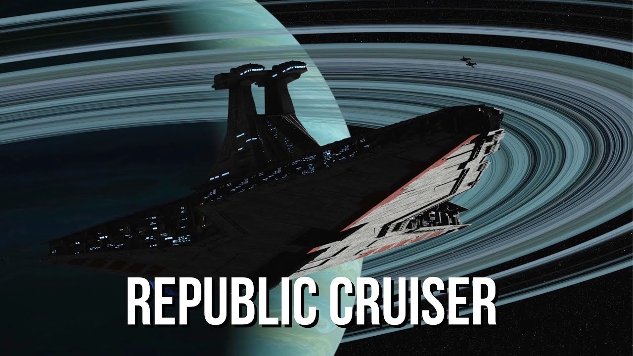 Republic Venator Patrol | Star Wars Ambience | Radio Chatter, ARC-170 Flyby, Deep Space