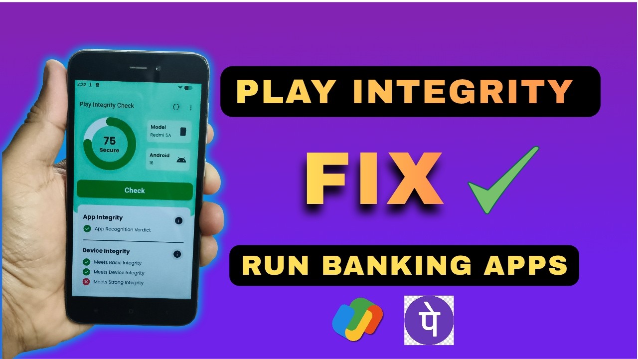 Fix Play Integrity Fix on Any Android | Run Banking Apps on Custom ROM (2026)