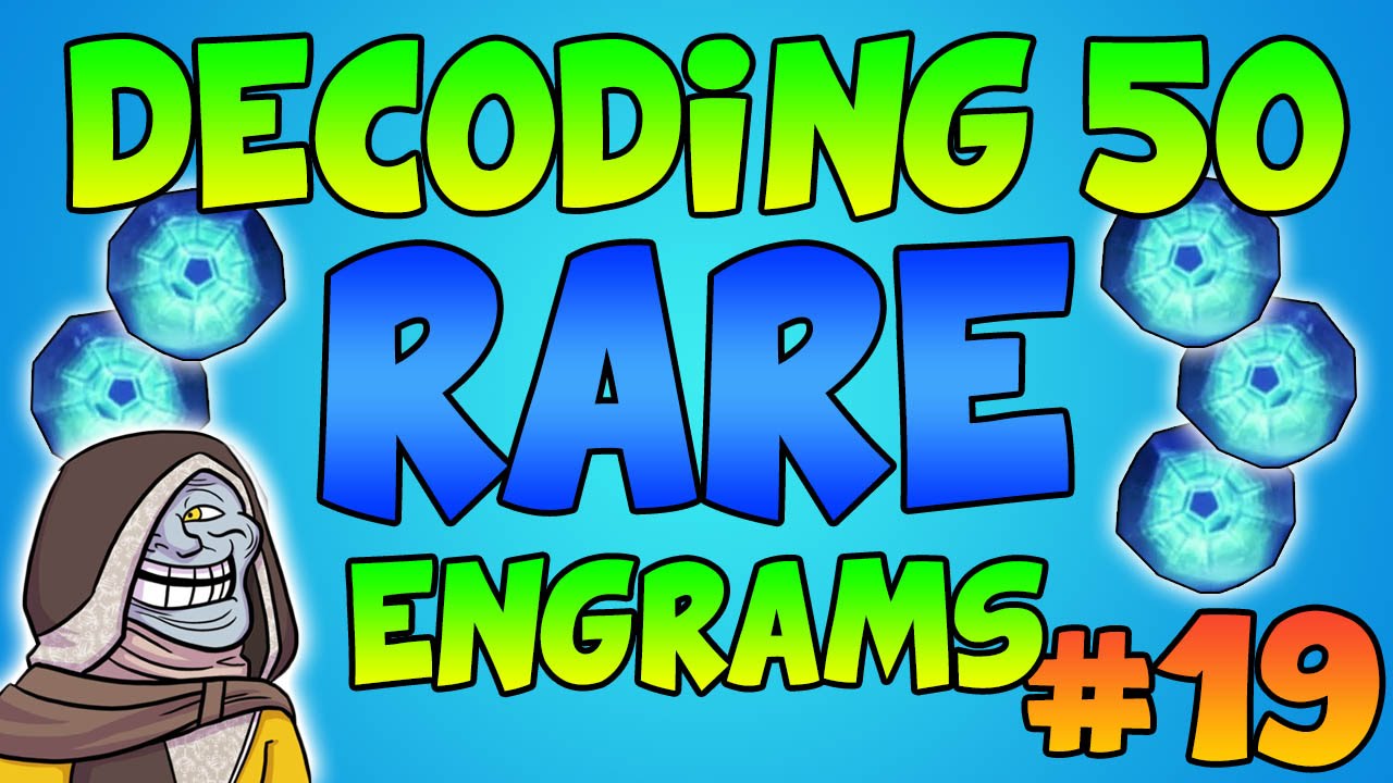 Destiny: 50+ Rare Engram Opening #19 (Rare Engram Opening) Destiny Cryptarch Decoding Gameplay