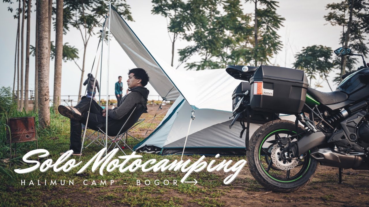 FIRST SOLO MOTOCAMPING ASMR (Ft. Kawasaki Versys 650 2022)