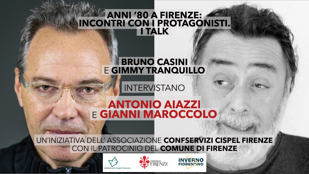 Anni '80 a Firenze: incontri con i protagonisti, i talk! - Antonio Aiazzi e Gianni Maroccolo