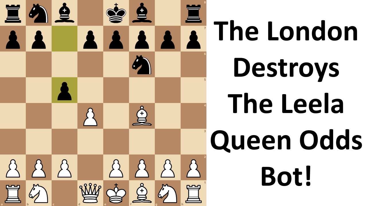Воспользуйтесь ботом London to Beat the Leela Queen Odds Bot на Lichess!