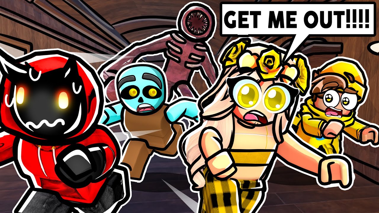 Scaring MANGO'S SISTER In Roblox DOORS...