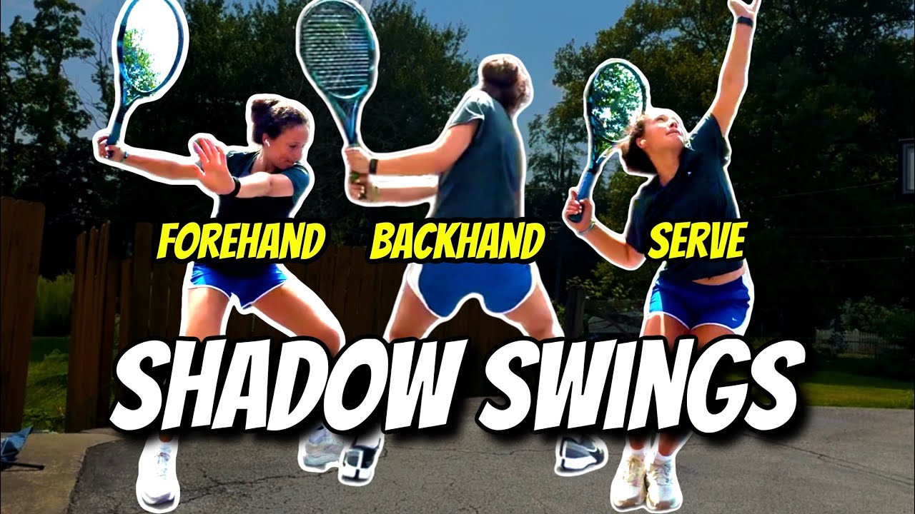 Shadow Swing Drills At Home [Junior Tennis]