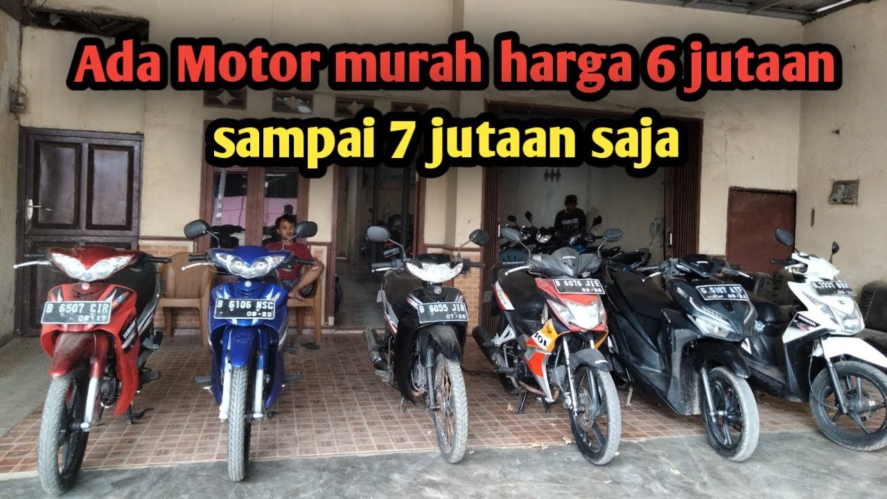 Update Setok lagi disini motor metik dan motor bebek cuma 6 jutaan murah meriah⁉️