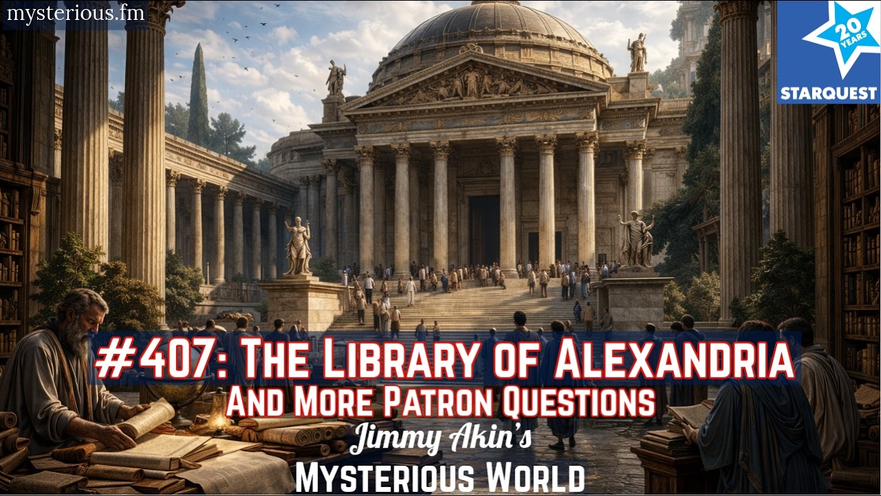 The Library of Alexandria and More Patron Questions - Jimmy Akin's Mysterious World