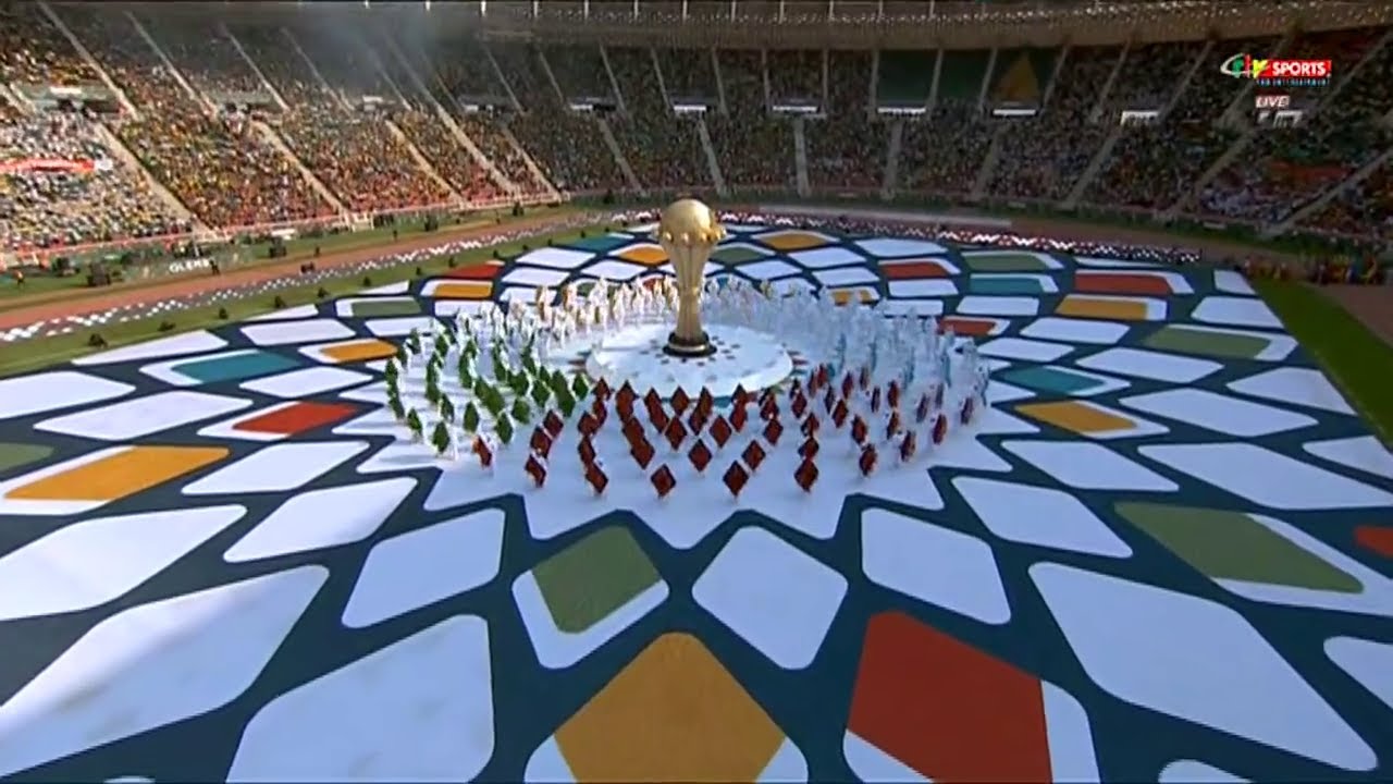 CAN Total Energie 2021 : Cérémonie d'Ouverture Parade Culturelle au Stade   d'OLEMBE 09 Janvier 2022