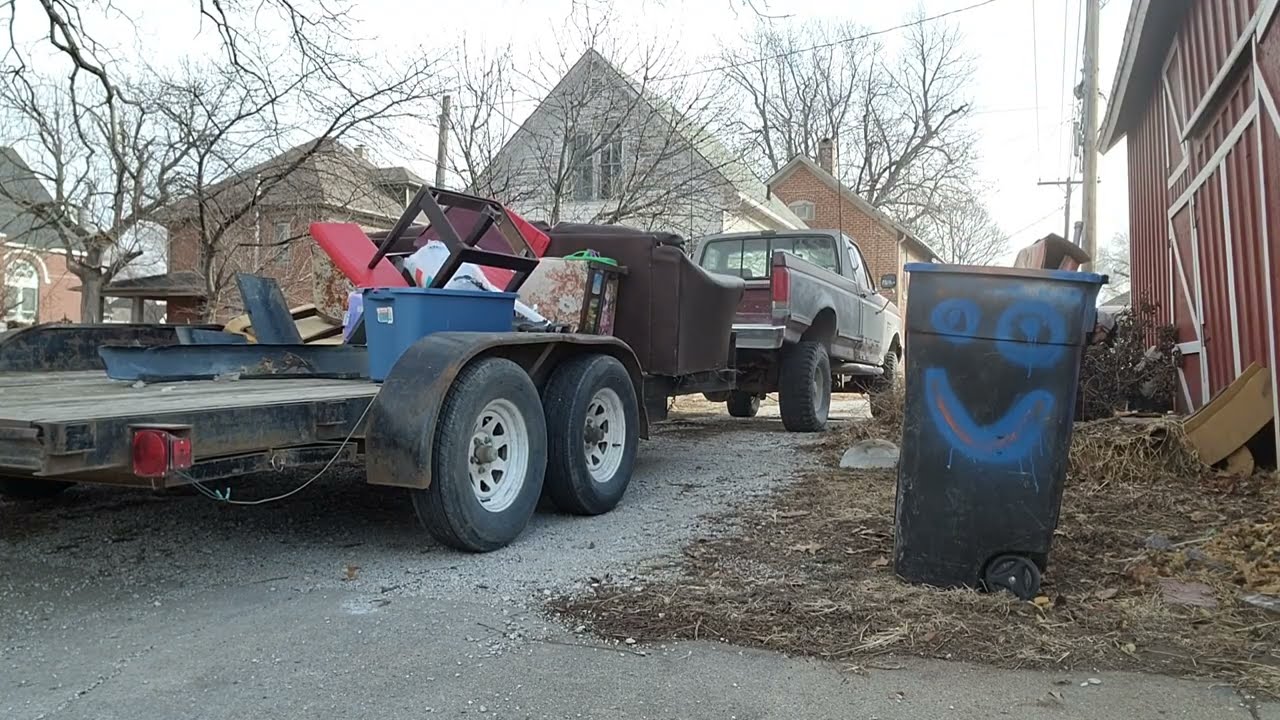 Yard cleaning day