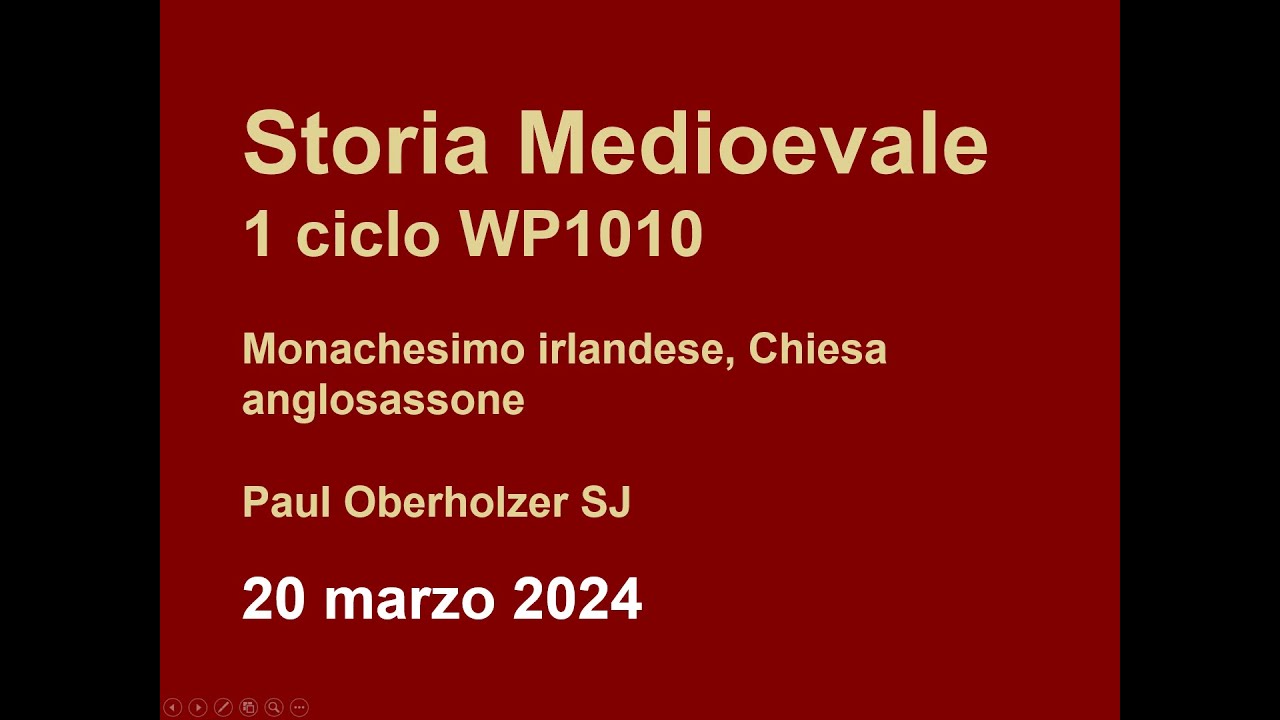 2024 III 20: Monaci irlandesi, Chiesa anglosassone, Ascesa dei carolingi, Missionari anglosassoni