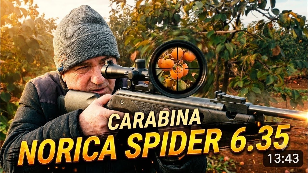 CARABINA NORICA SPIDER,CALIBRE 6.35 #joselucarabinaspcp