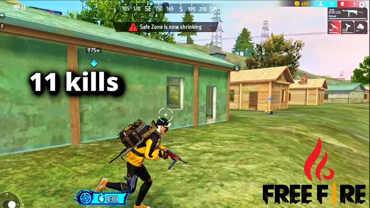 11 KILLS WITH SOLO IN BERMUDA MAP | I THINK THE PLAYER WAS NOOB | OVERPOWER GAME| GARENA FREE FIRE