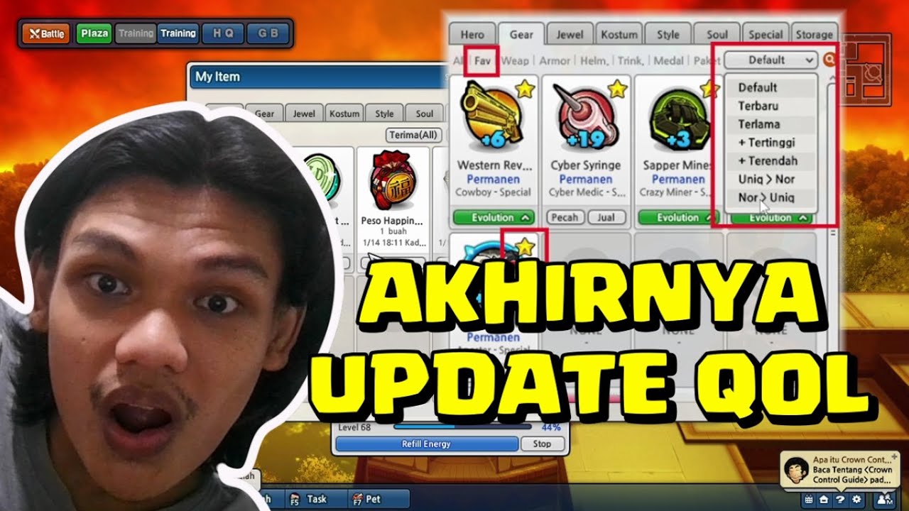 lost saga origin Finally the long awaited QOL update #lostsaga
