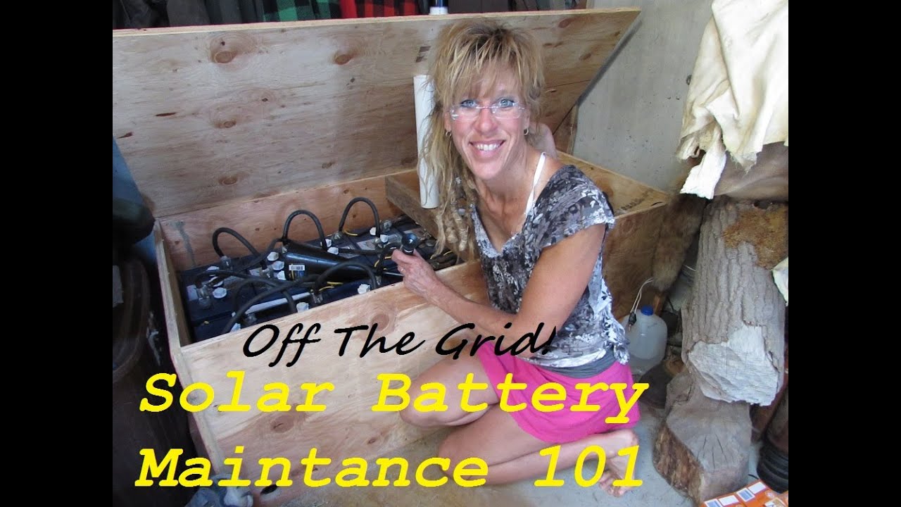 Solar Battery Maintenance: Easy Care Of Lead Acid Batteries!