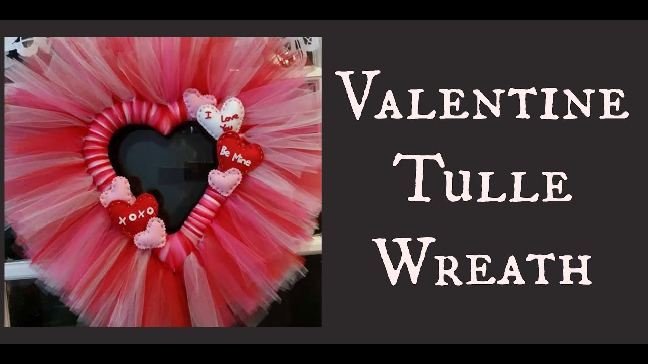 Valentine Tulle Wreath