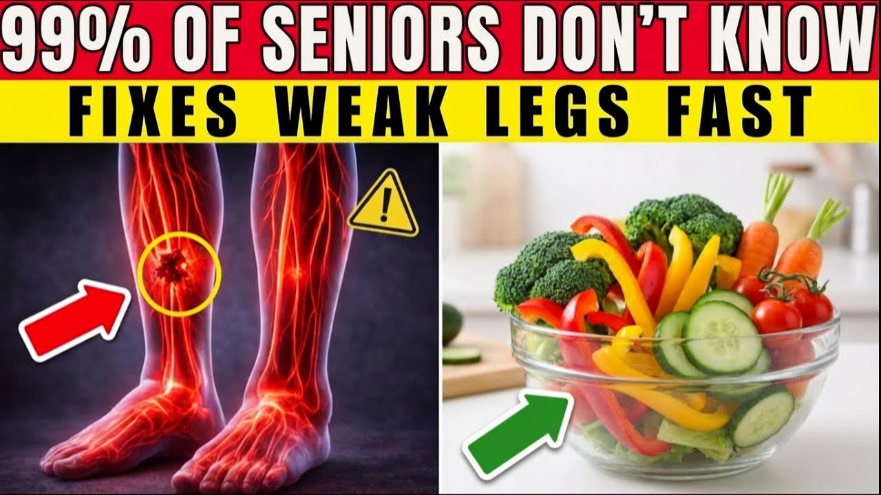 Over 60? Seniors THIS Food Reverses Muscle Loss Fast | Senior Health & Wellness