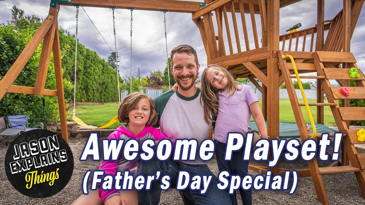 Playset Build!  My Kids Love It! (FATHER'S DAY SPECIAL)
